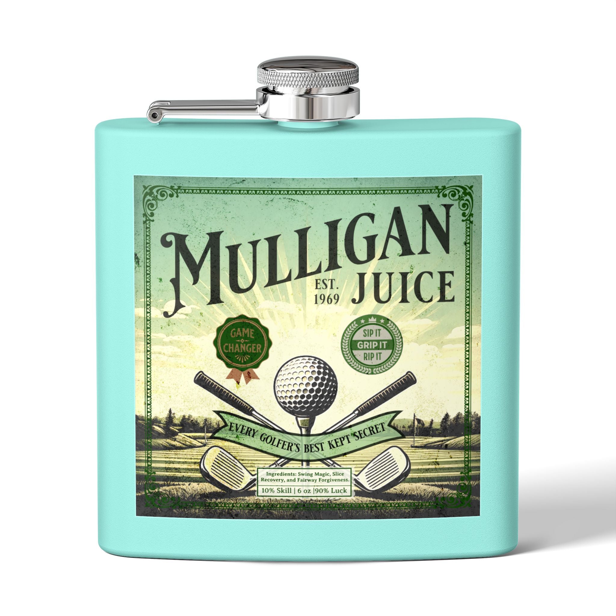 Mulligan Juice  Flask - 6oz