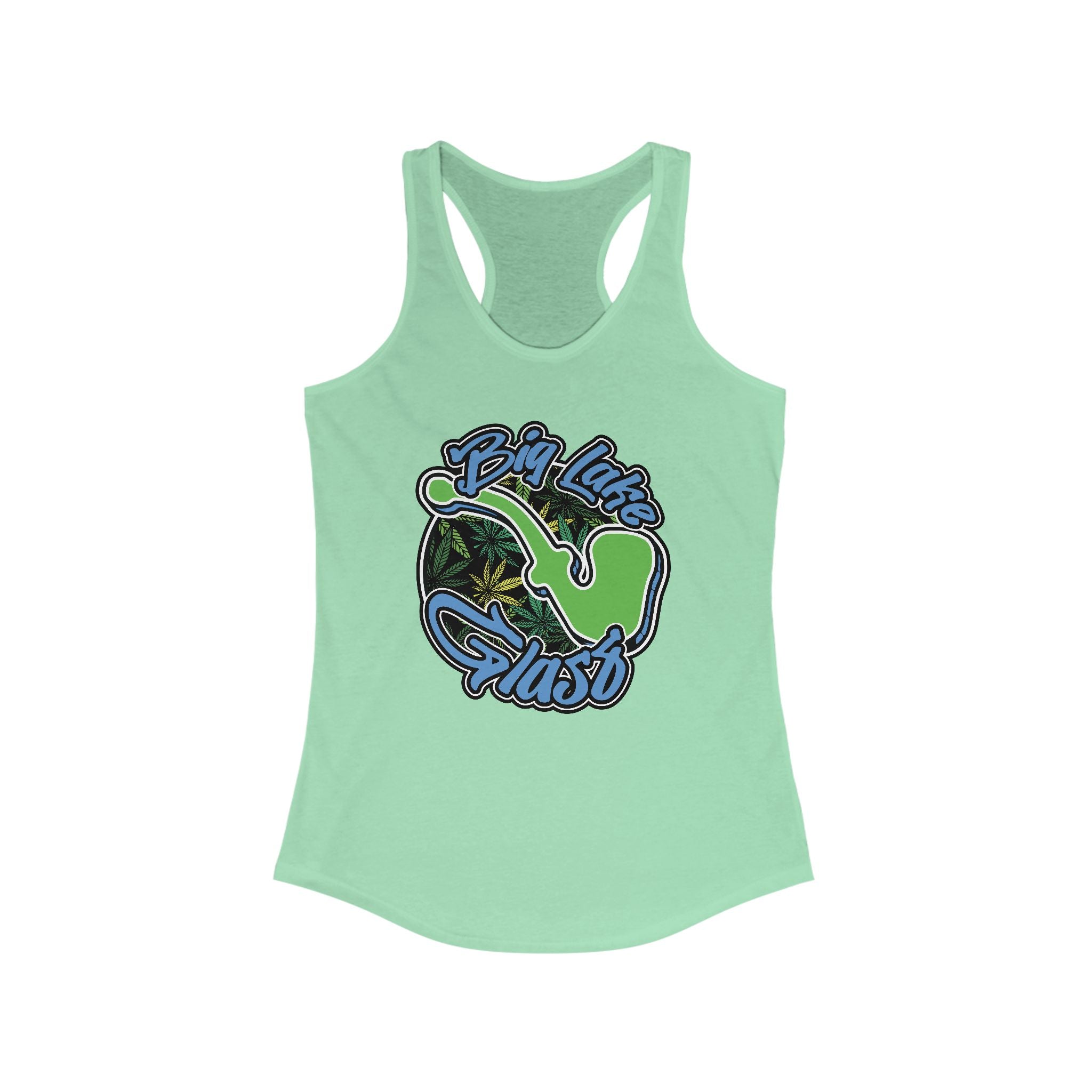 Basic Racerback Tank Top - Women's - Big Lake Glass Pipe