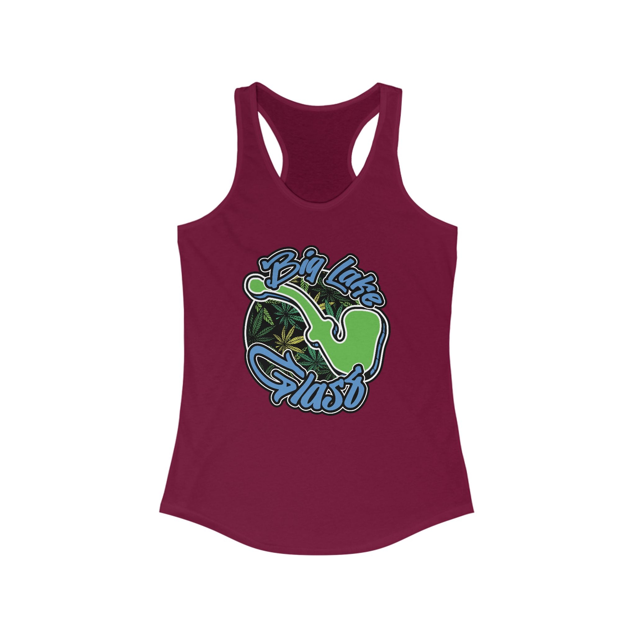 Basic Racerback Tank Top - Women's - Big Lake Glass Pipe