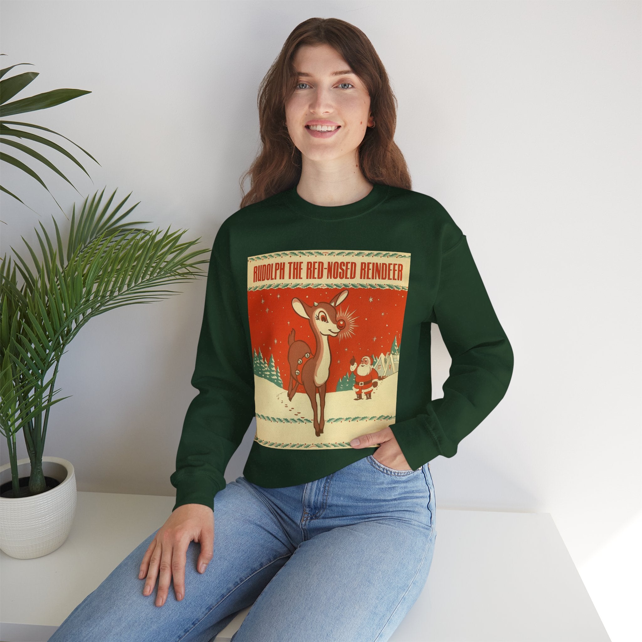 Rudolph Crewneck Sweatshirt - Unisex