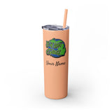 Skinny Steel Tumbler with Straw - 20oz - Big Lake Glass