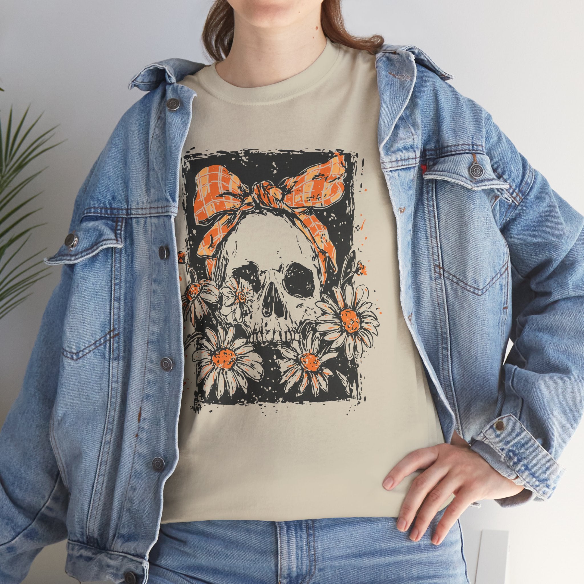Skull Black Basic T-Shirt - Unisex