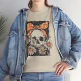 Skull Black Basic T-Shirt - Unisex