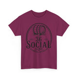 36 Social Logo 2 Black SL Basic T-Shirt - Unisex