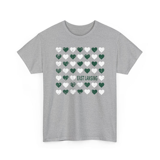 Hearts East Lansing Basic T-Shirt - Unisex