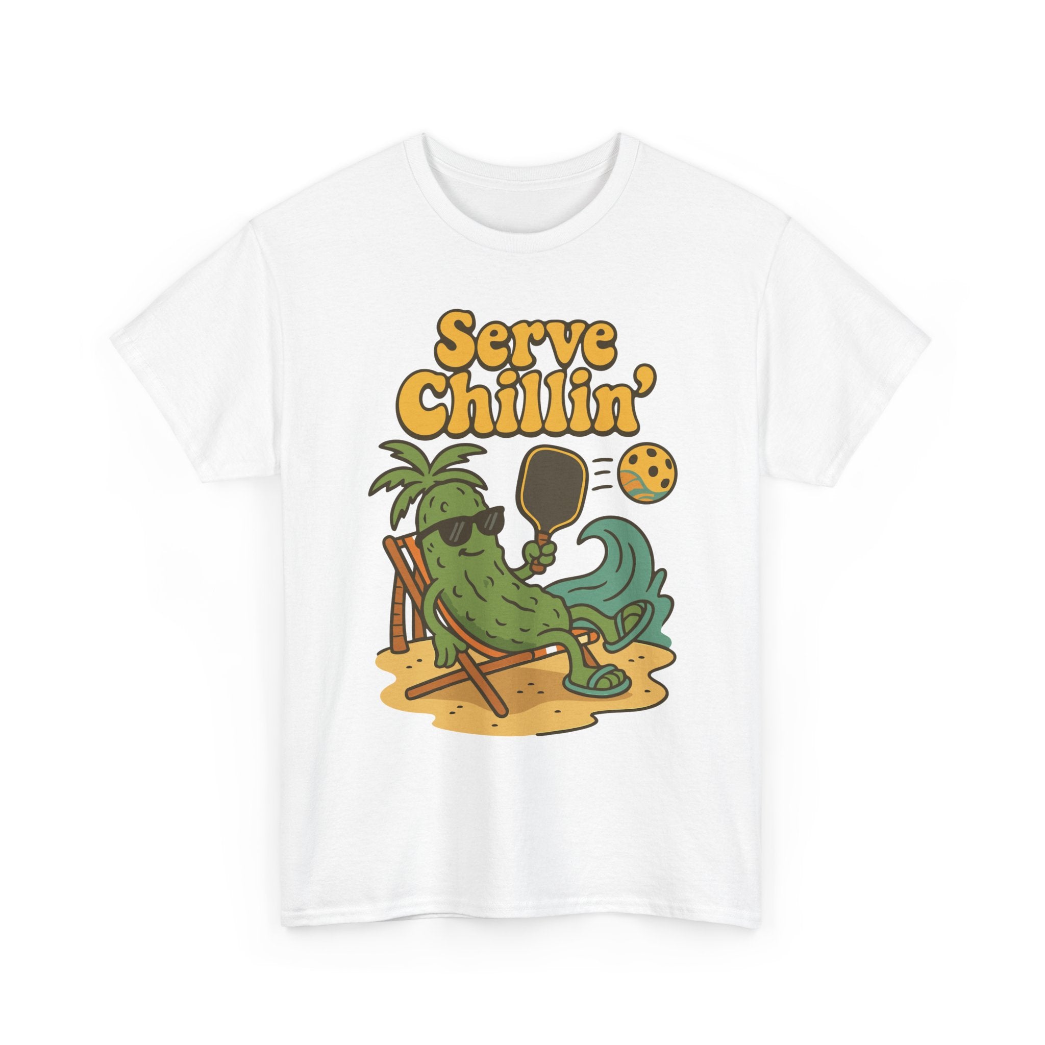 Serve Chillin' Basic T-Shirt - Unisex