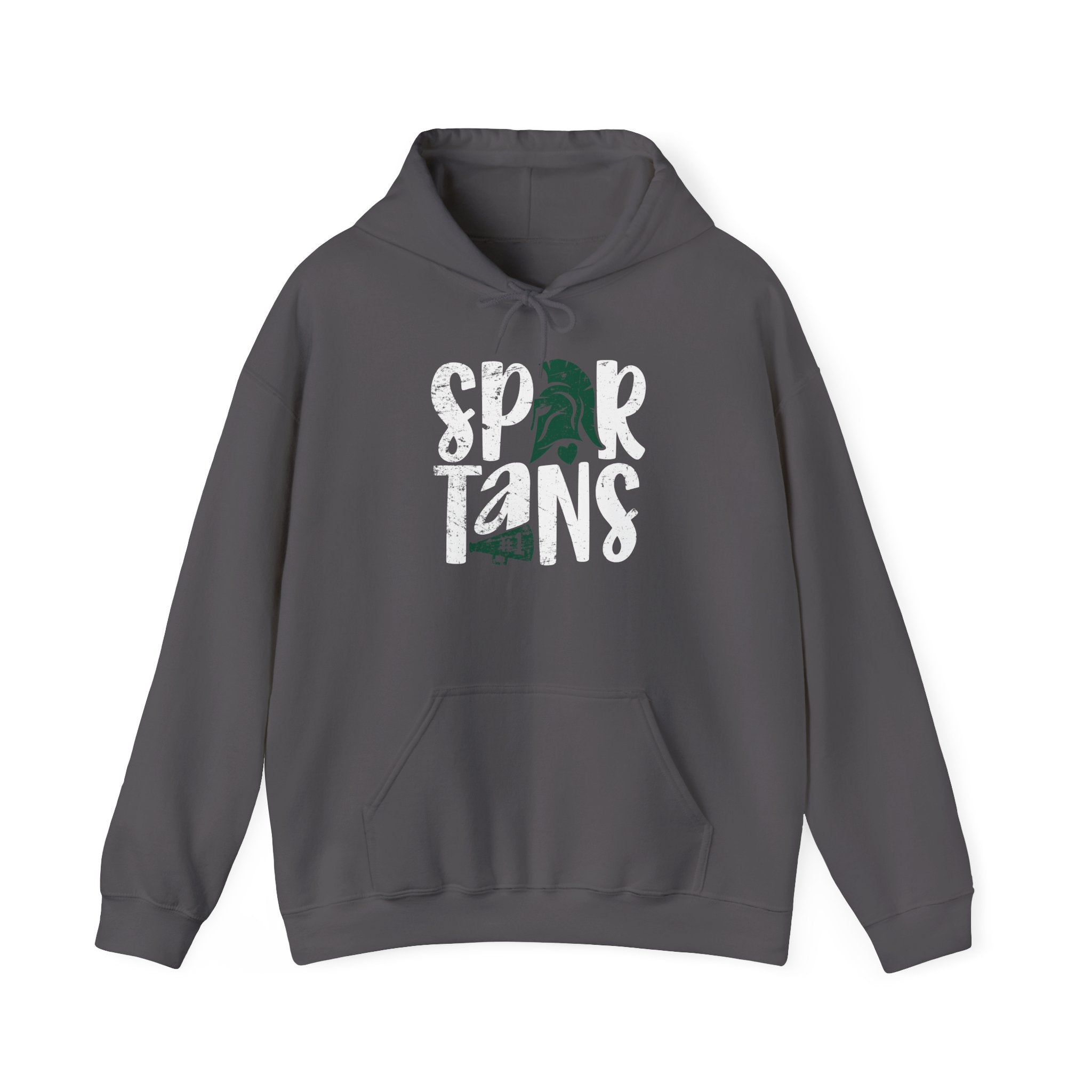 Spartans #1 Green & White Hoodie - Unisex