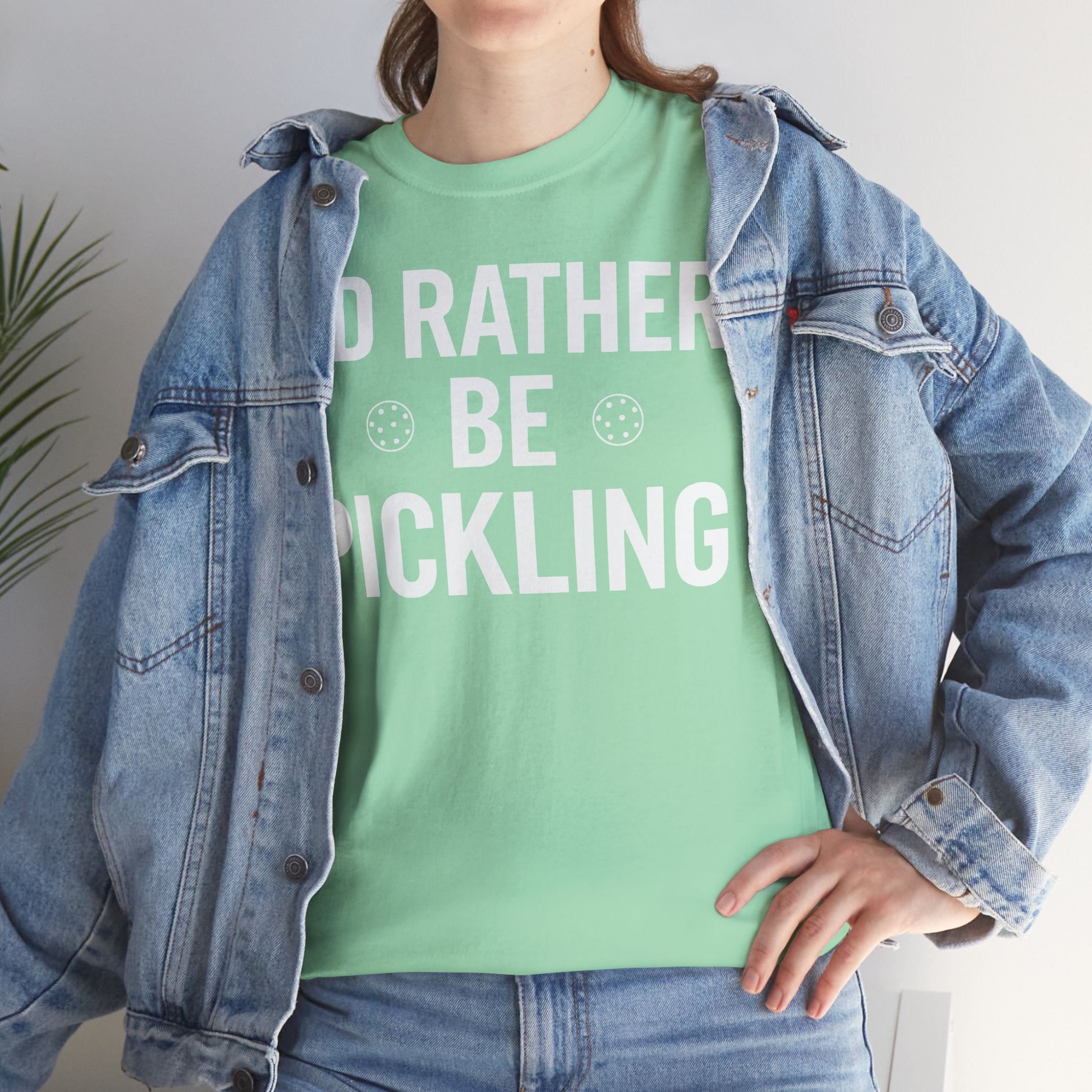 I'd Rather be Pickling Basic T-Shirt - Unisex