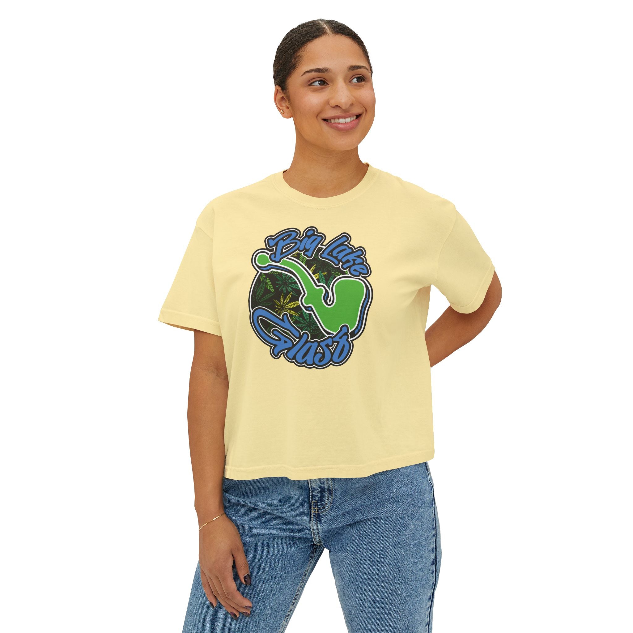 Boxy T-Shirt - Women's - Big Lake Glass Pipe