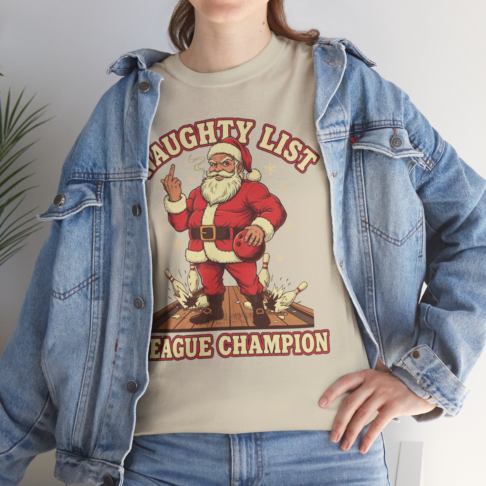 Naughty List League Champion Basic T-Shirt - Unisex