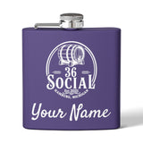 Flask - 6oz - 36 Social