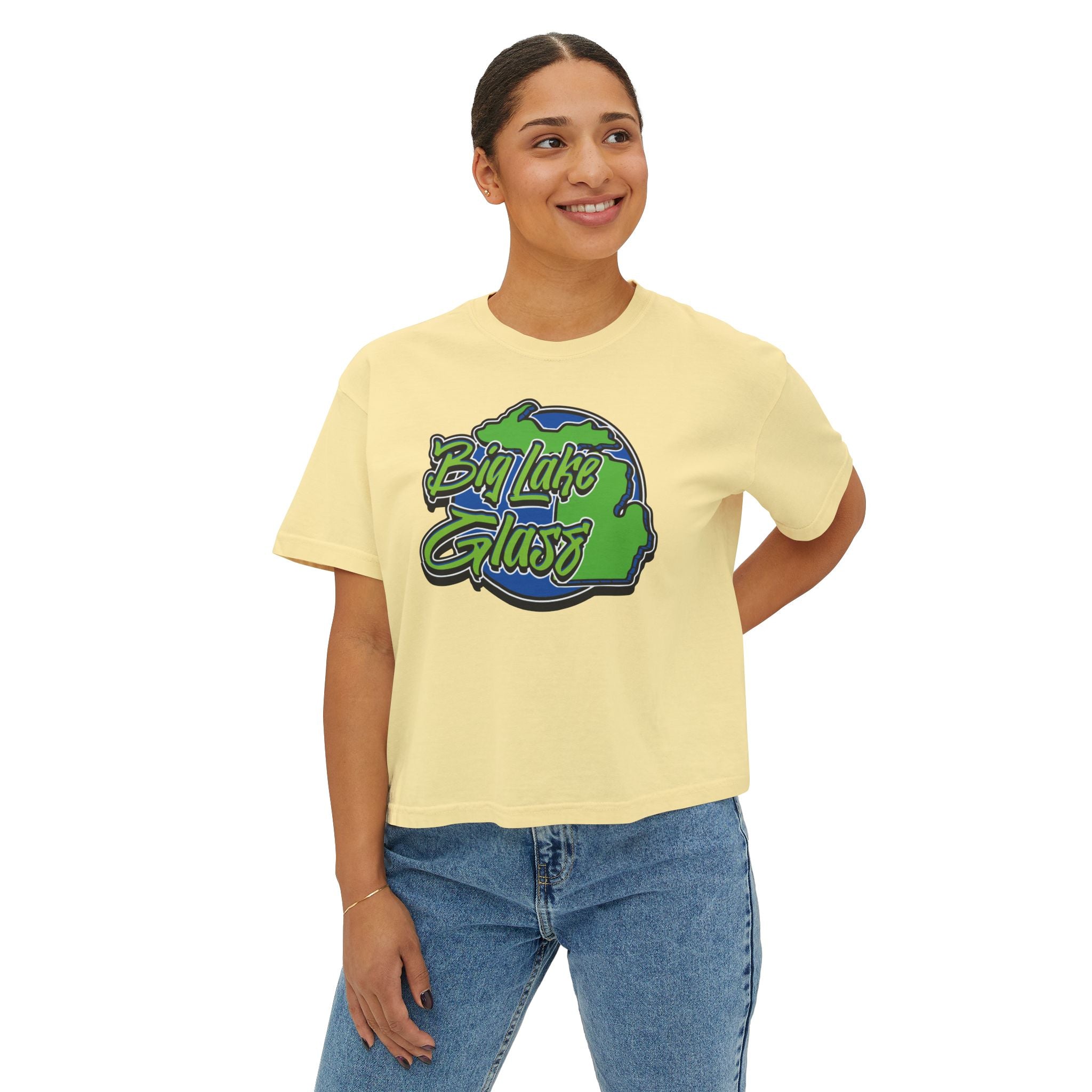 Boxy T-Shirt - Women's - Big Lake Glass