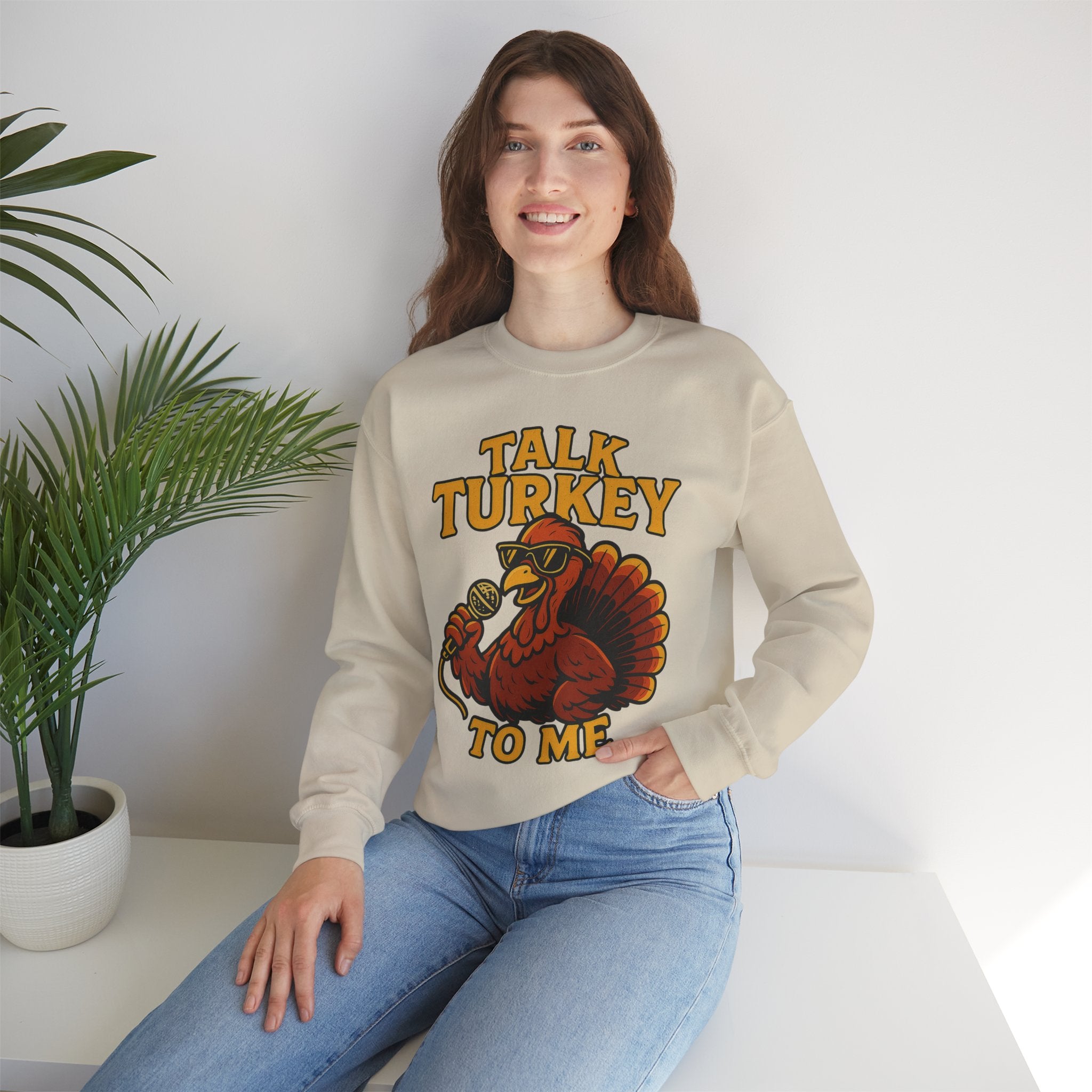 Talk Turkey Crewneck Sweatshirt - Unisex