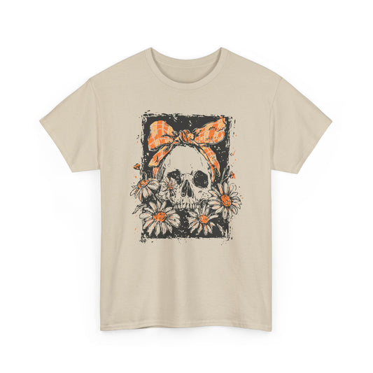 Skull Black Basic T-Shirt - Unisex
