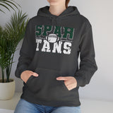Spartans Football Green & White Hoodie - Unisex