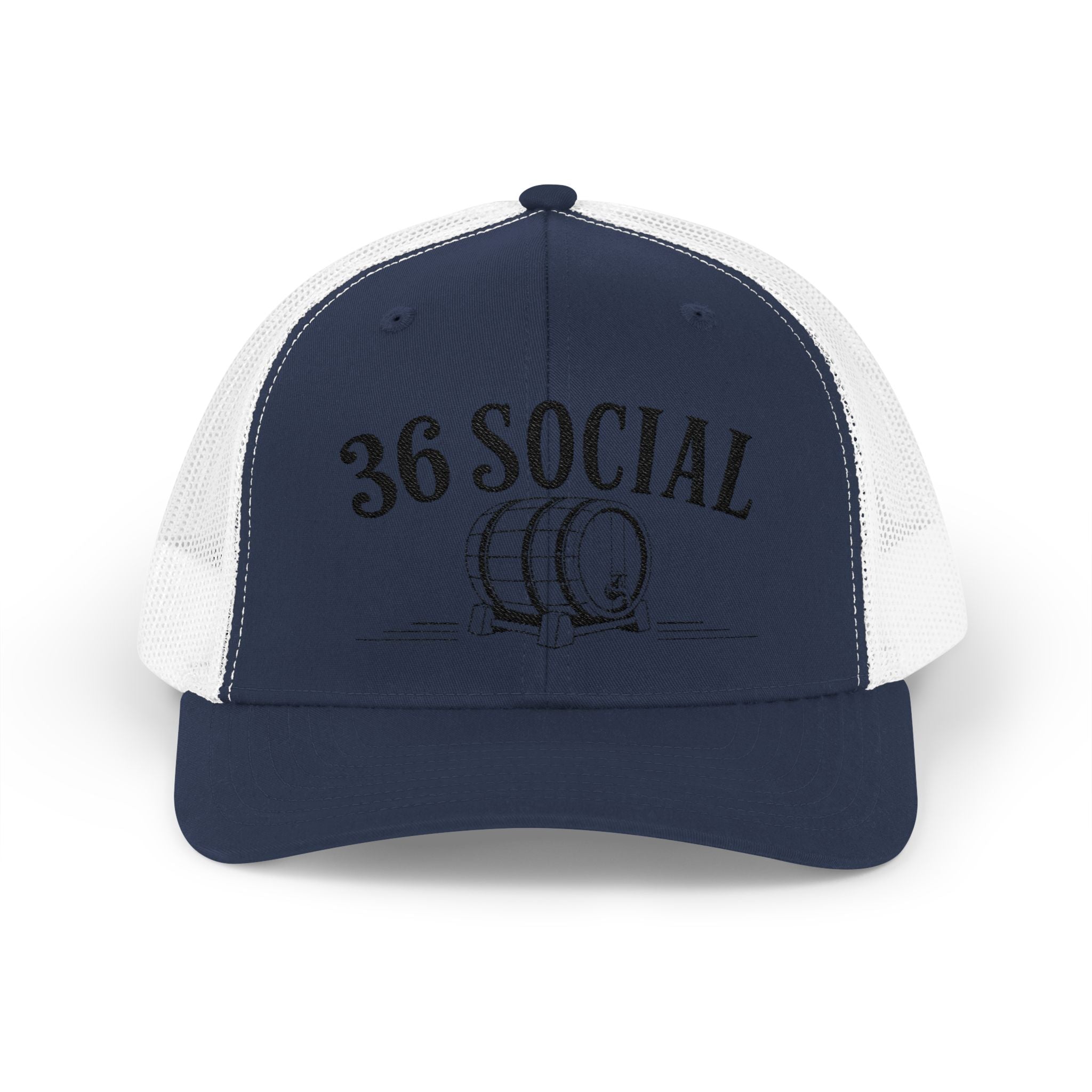Snapback Trucker Cap - Embroidered - 36 Social