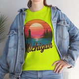 Retro Michigan Sun T-Shirt - Unisex