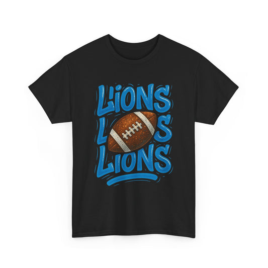 Detroit Football Basic T-Shirt - Unisex