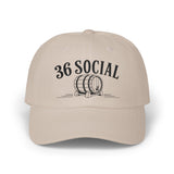 Classic Dad Cap - Embroidered - 36 Social