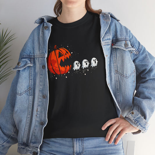 Pumpkin & Ghosts Basic T-Shirt - Unisex