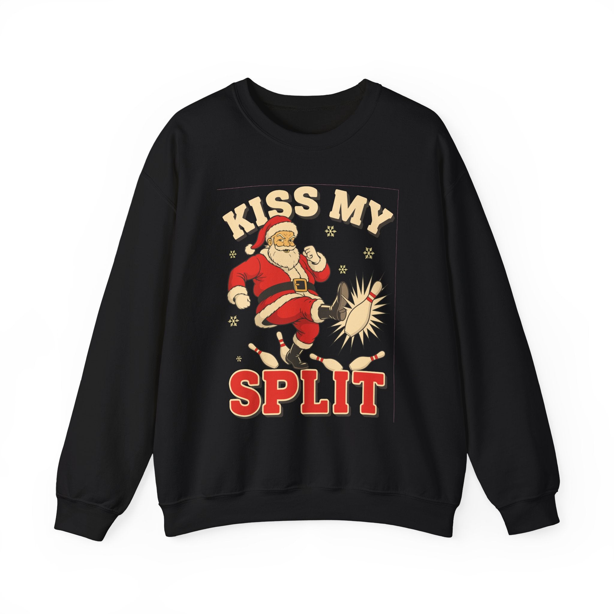 Kiss My Split Crewneck Sweatshirt - Unisex