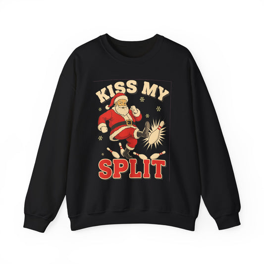Kiss My Split Crewneck Sweatshirt - Unisex