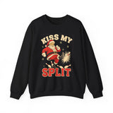 Kiss My Split Crewneck Sweatshirt - Unisex