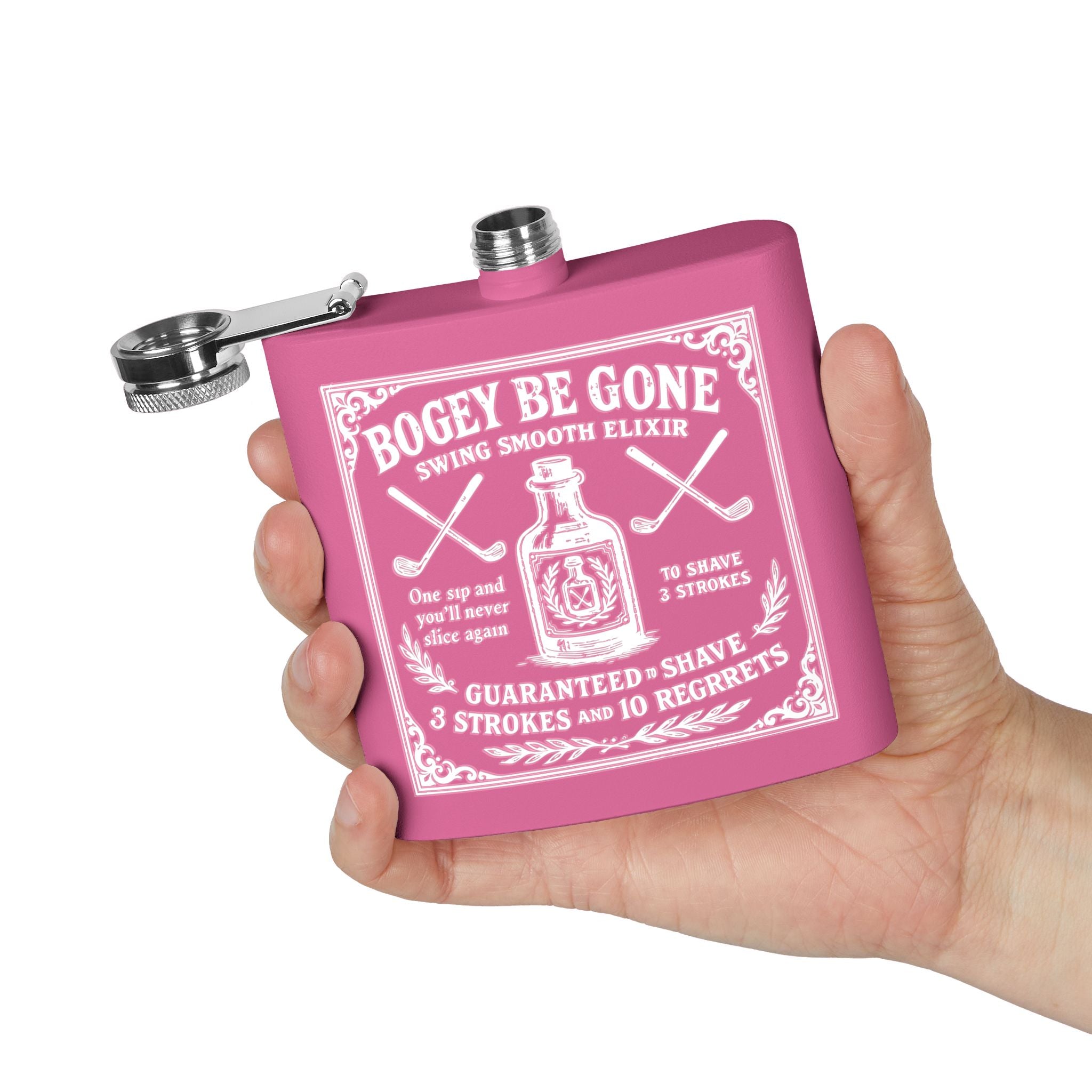 Bogey Be Gone Flask - 6oz