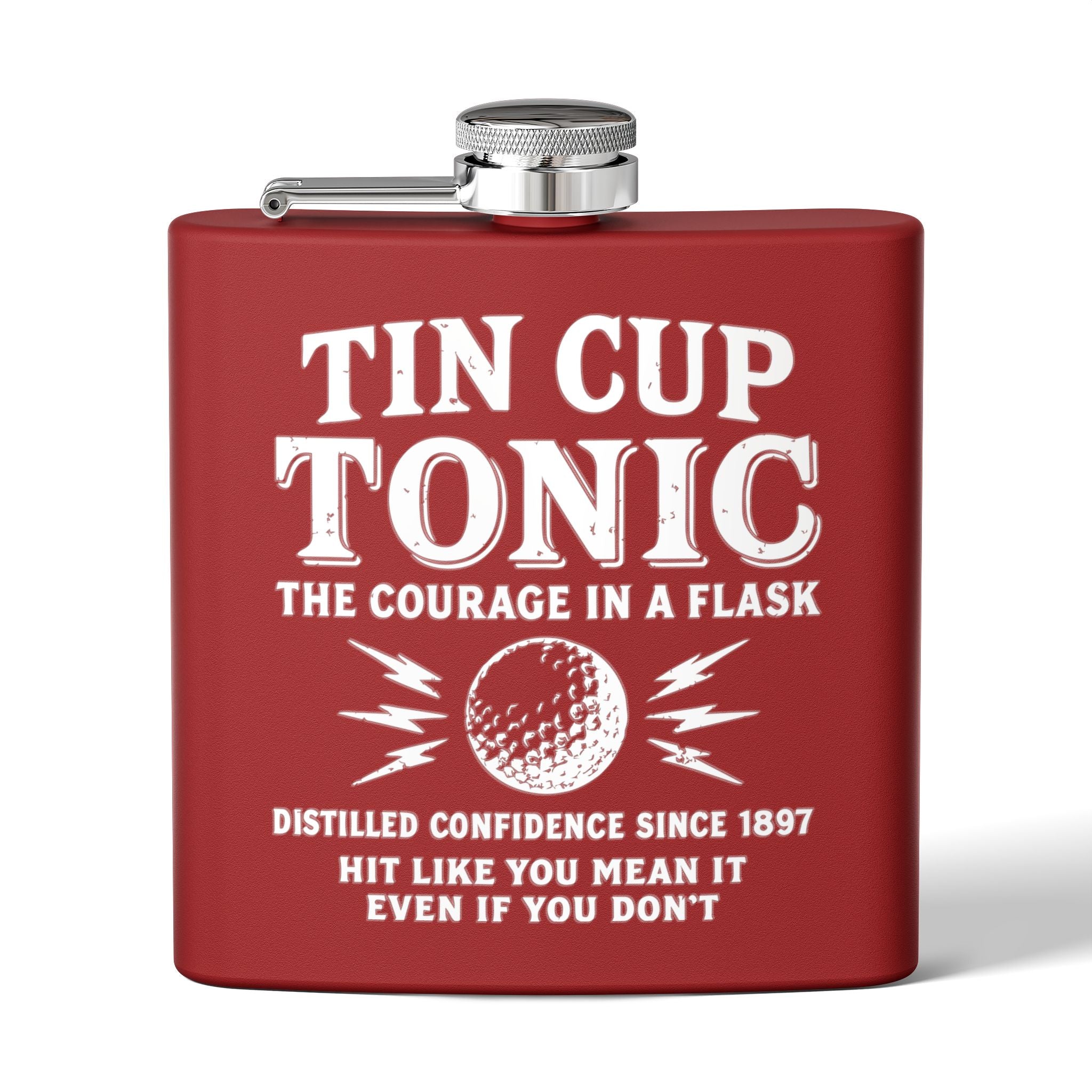 Tin Cup Tonic Flask - 6oz