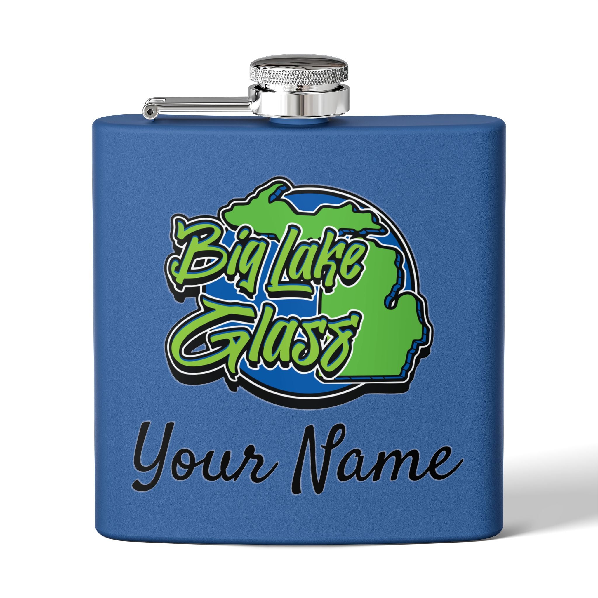 Flask - 6oz - Big Lake Glass