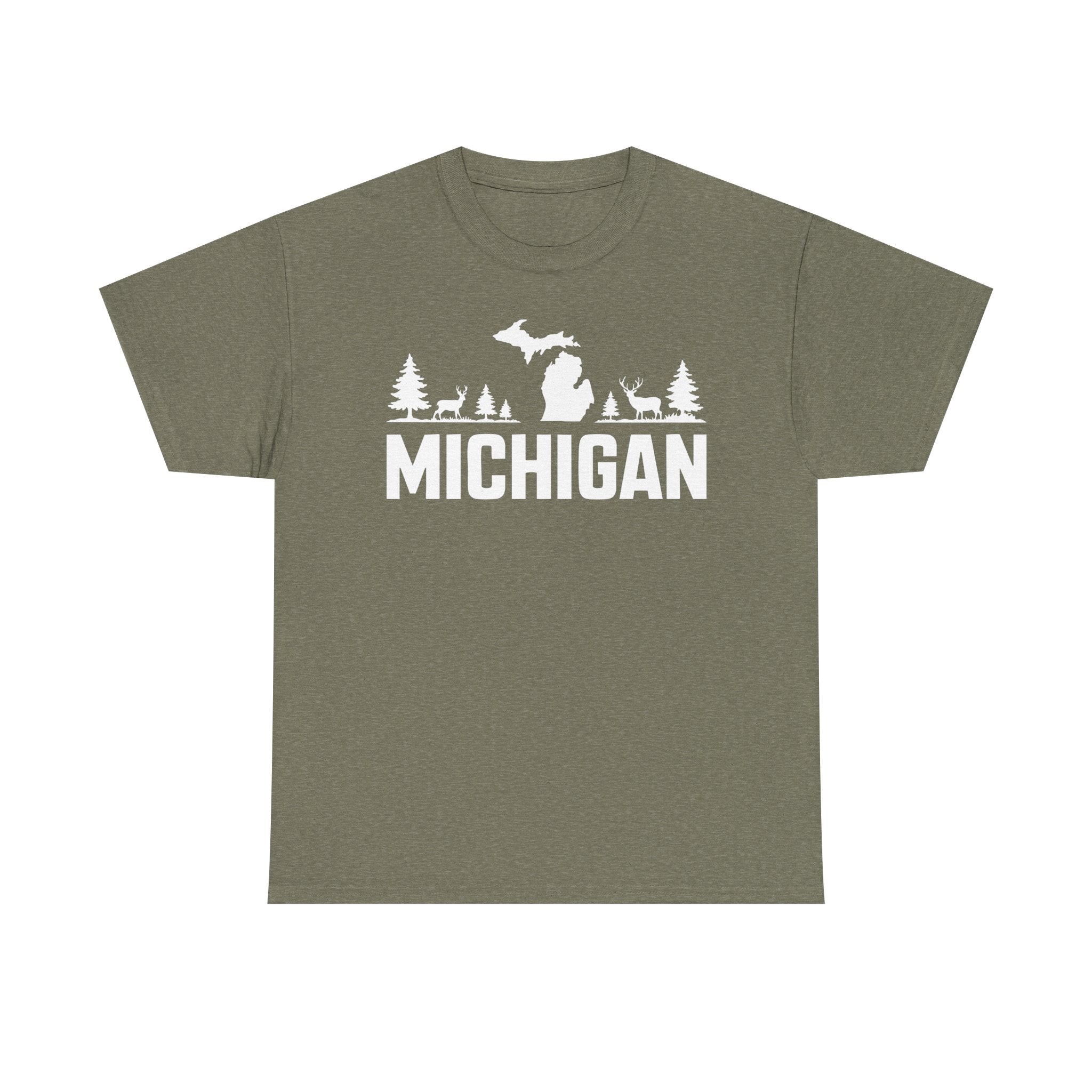 Michigan Deer Basic T-Shirt - Unisex