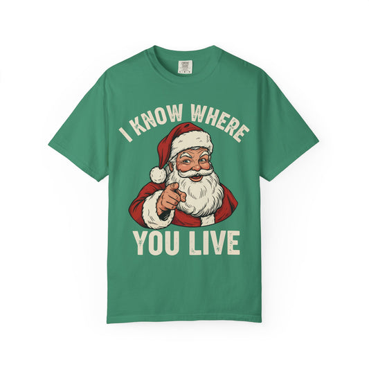 I Know Where You Live Premium T-Shirt - Unisex