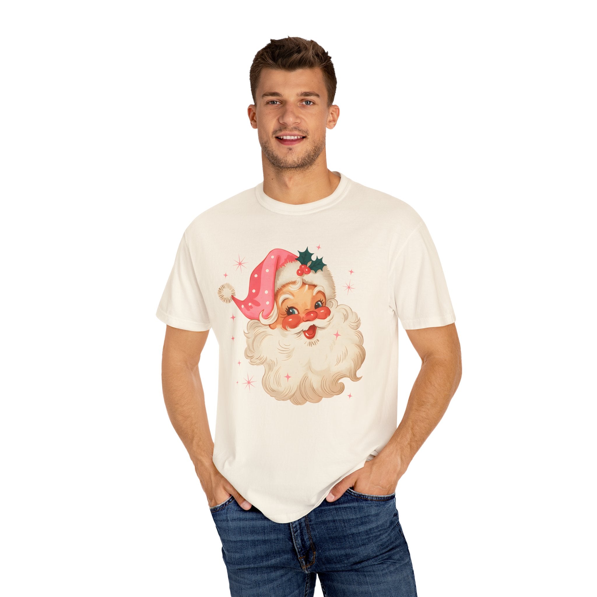 Pink Santa Premium T-Shirt - Unisex