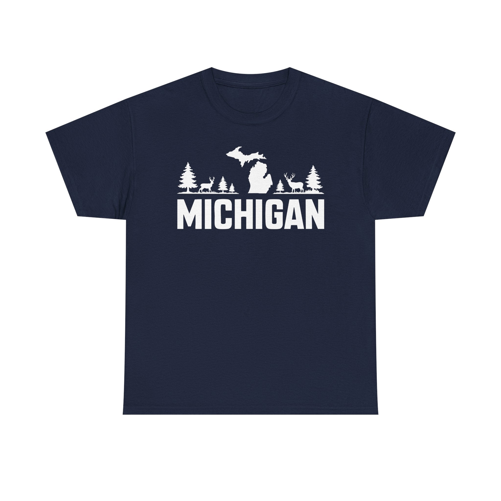 Michigan Deer Basic T-Shirt - Unisex