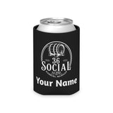 36 Social Logo 2 SL Can Cooler - Regular - Black (Amaranth)