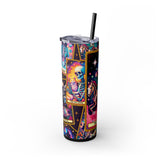 The Cowgirl 1 Skinny Steel Tumbler with Straw, 20oz