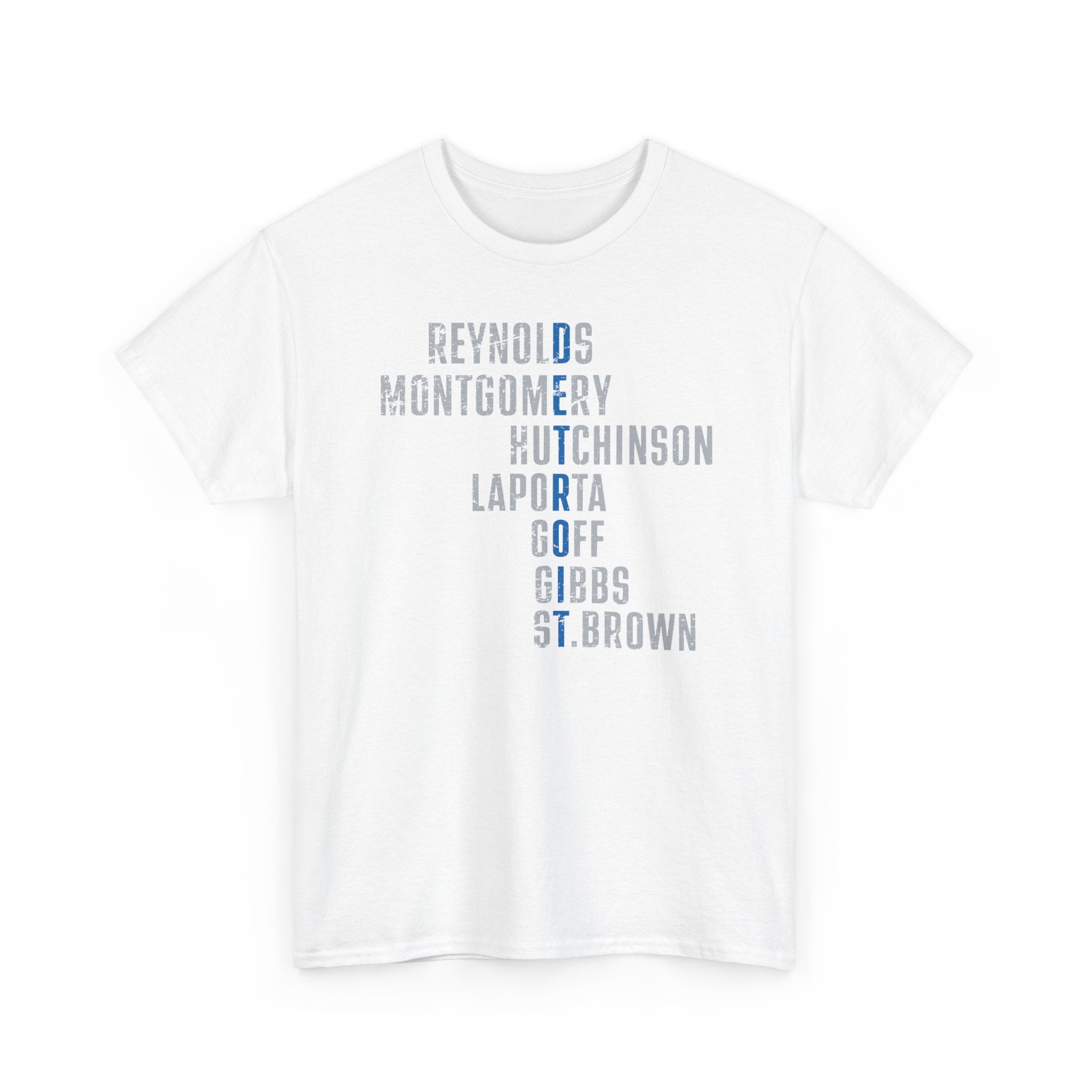 Detroit Names Basic T-Shirt - Unisex