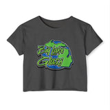 Crop Top T-Shirt - Women's - Big Lake Glass