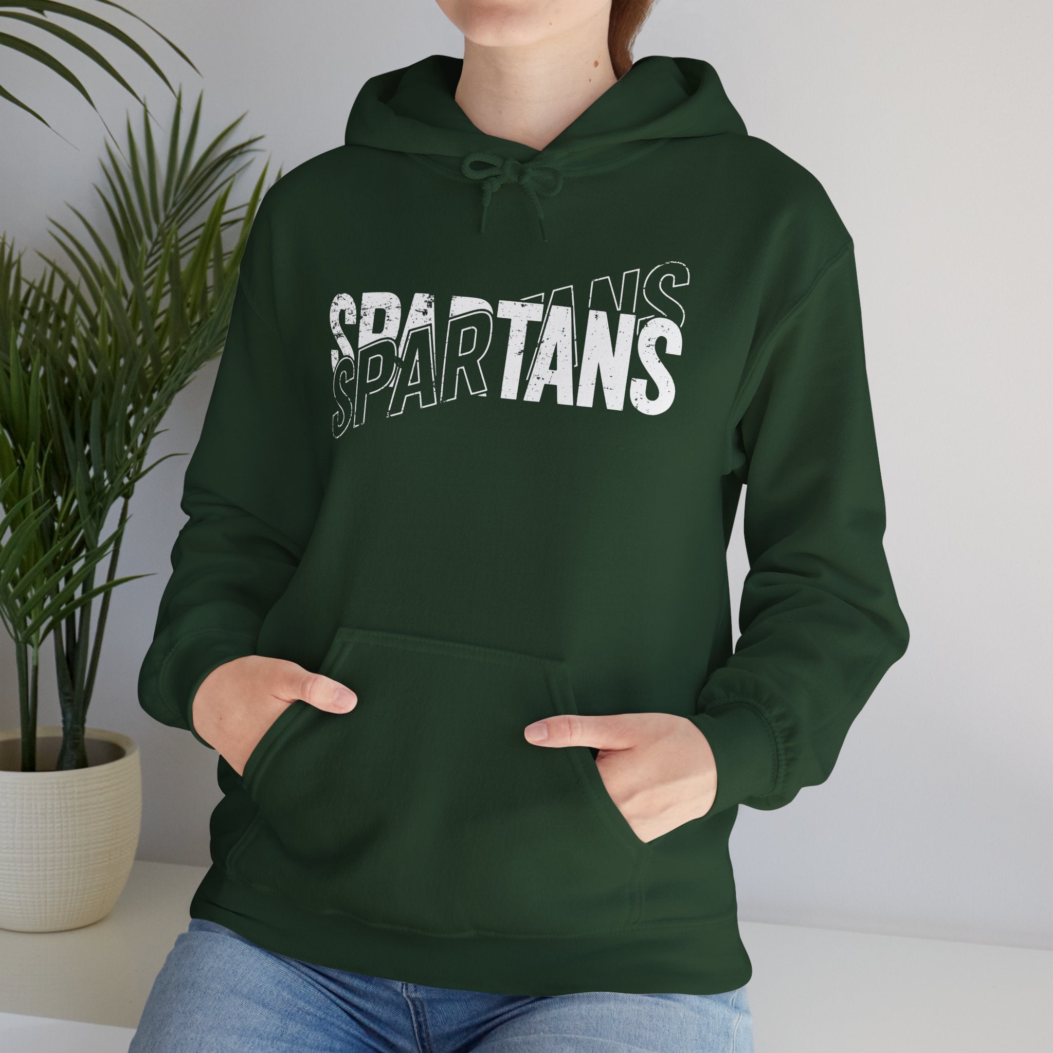 Spartans White Hoodie - Unisex