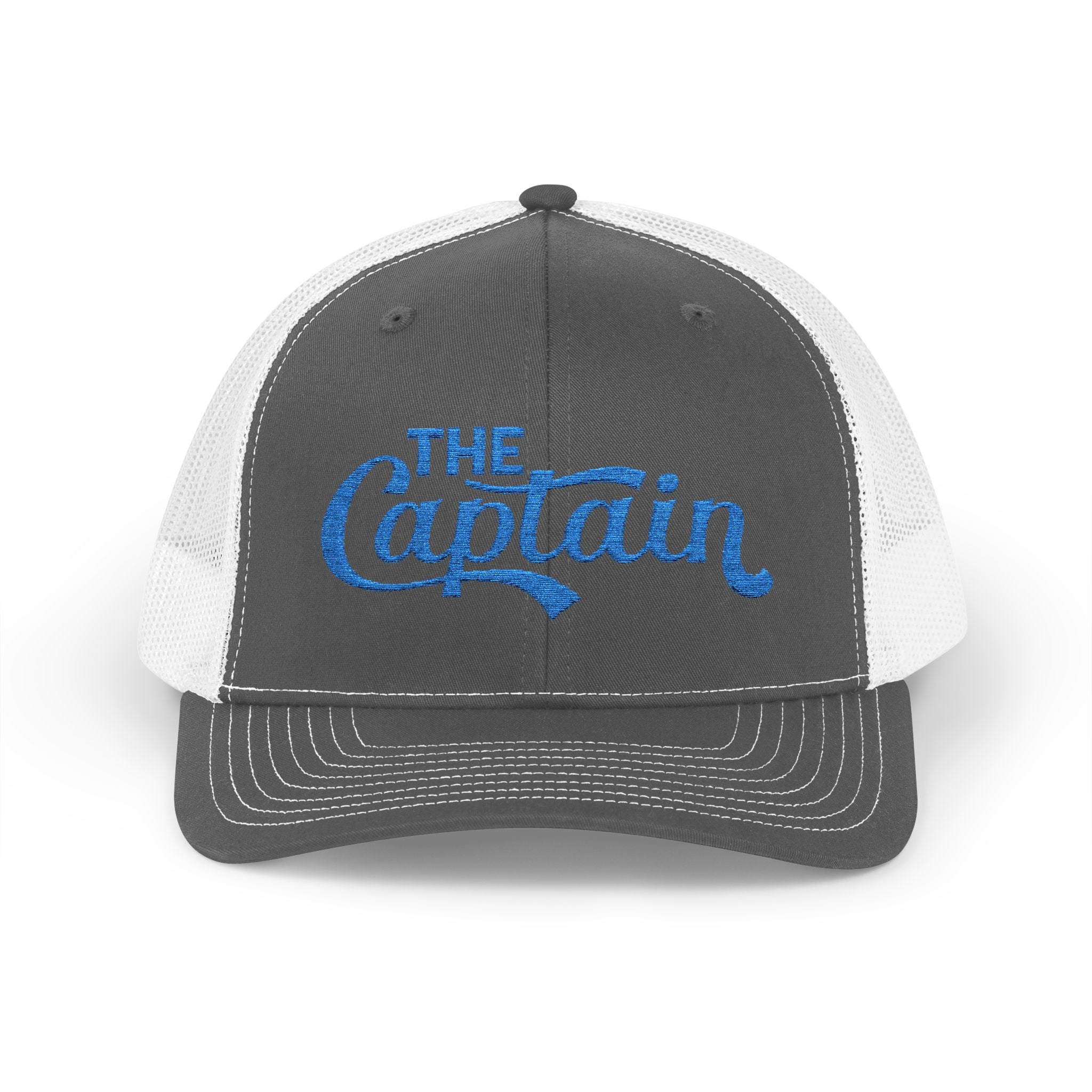 The Captain Teal Snapback Trucker Cap