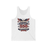 Stars Stripes Hypes 250th Anniversary Retro Patriotic Basic T-Shirt - Unisex