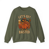 Let's Get Basted Crewneck Sweatshirt - Unisex