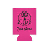 36 Social Logo 2 SL Can Cooler - Regular - Pink (Satisfy)