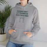 Friends No Ohio State Fan Green Hoodie - Unisex