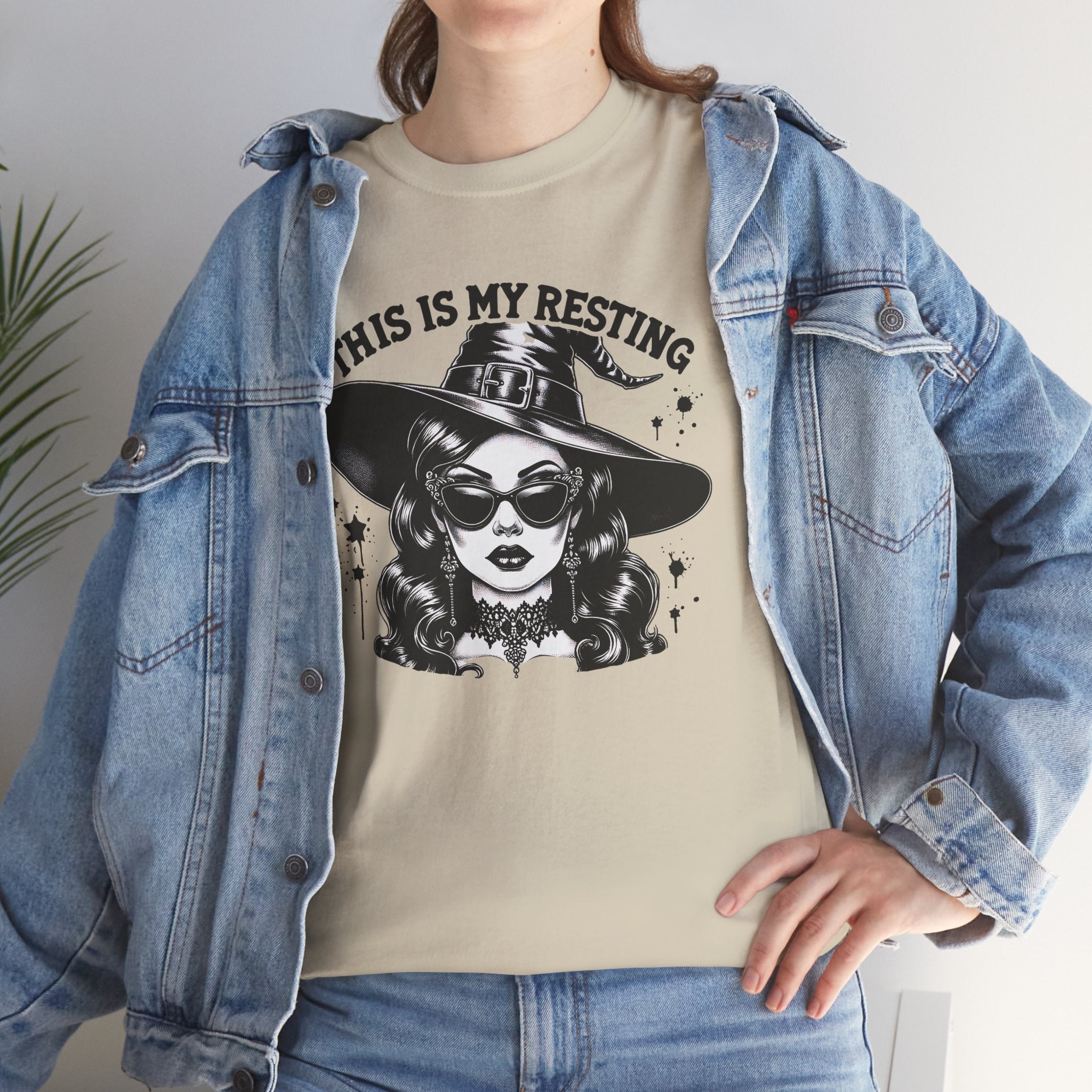 Resting Witch Face Basic T-Shirt - Unisex