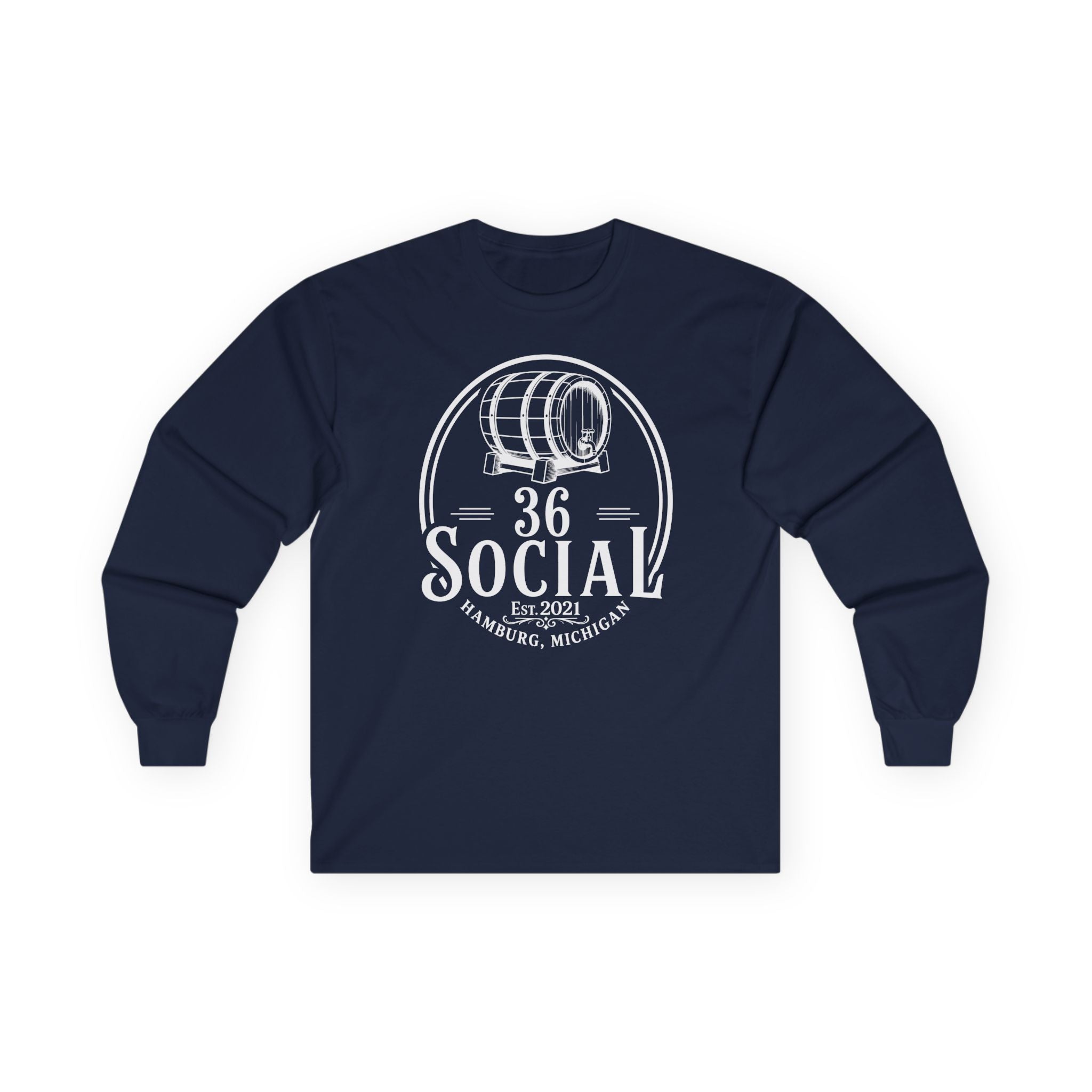Long Sleeve Basic T-Shirt - Unisex - 36 Social