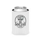 36 Social Logo 2 SL Can Cooler - Regular - White (Amaranth)