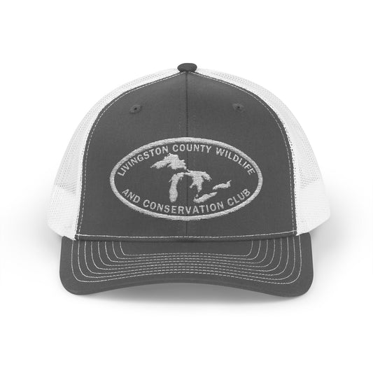 LCWCC Lakes Logo Snapback Trucker Cap