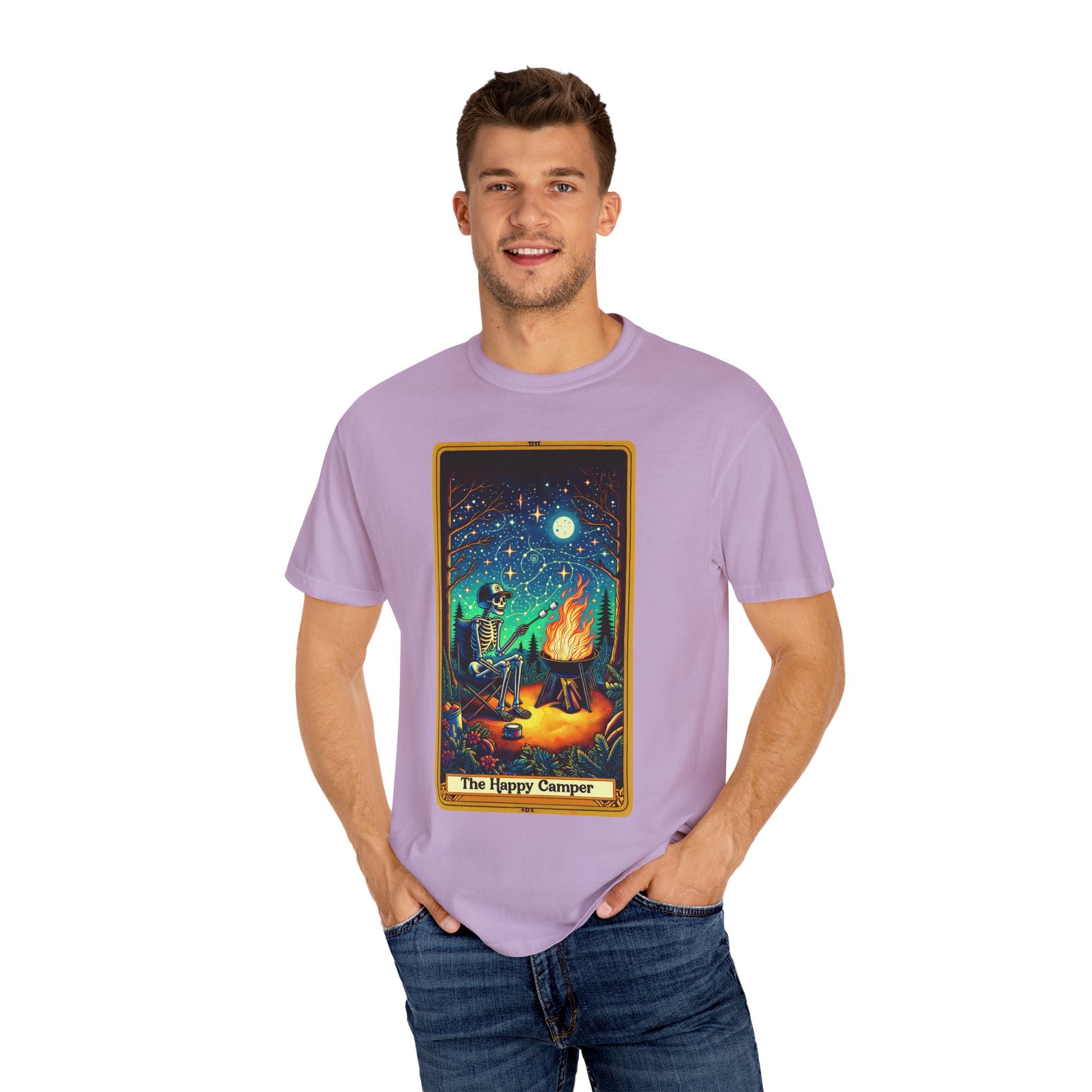 The Happy Camper 1 Unisex Comfort Colors T-shirt