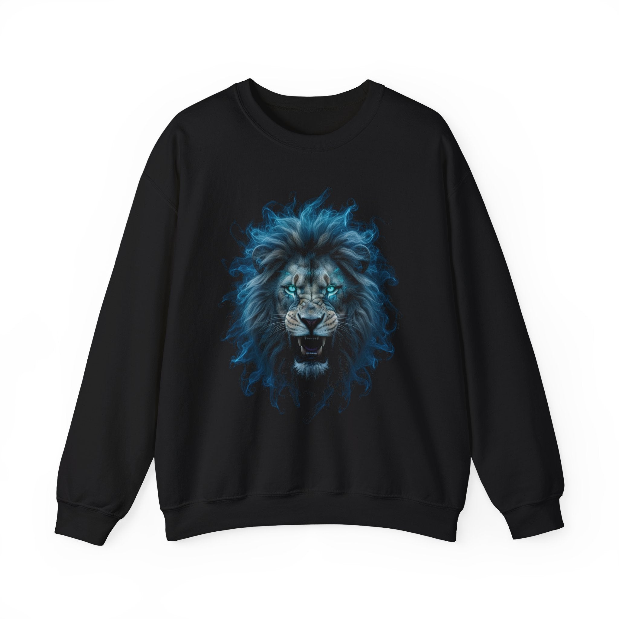 Lion Smoke Crewneck Sweatshirt - Unisex